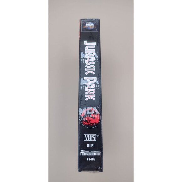 Jurassic Park VHS Tape NEW SEALED 1993 Spielberg Dinosaurs Rebate Sticker - Picture 4 of 6